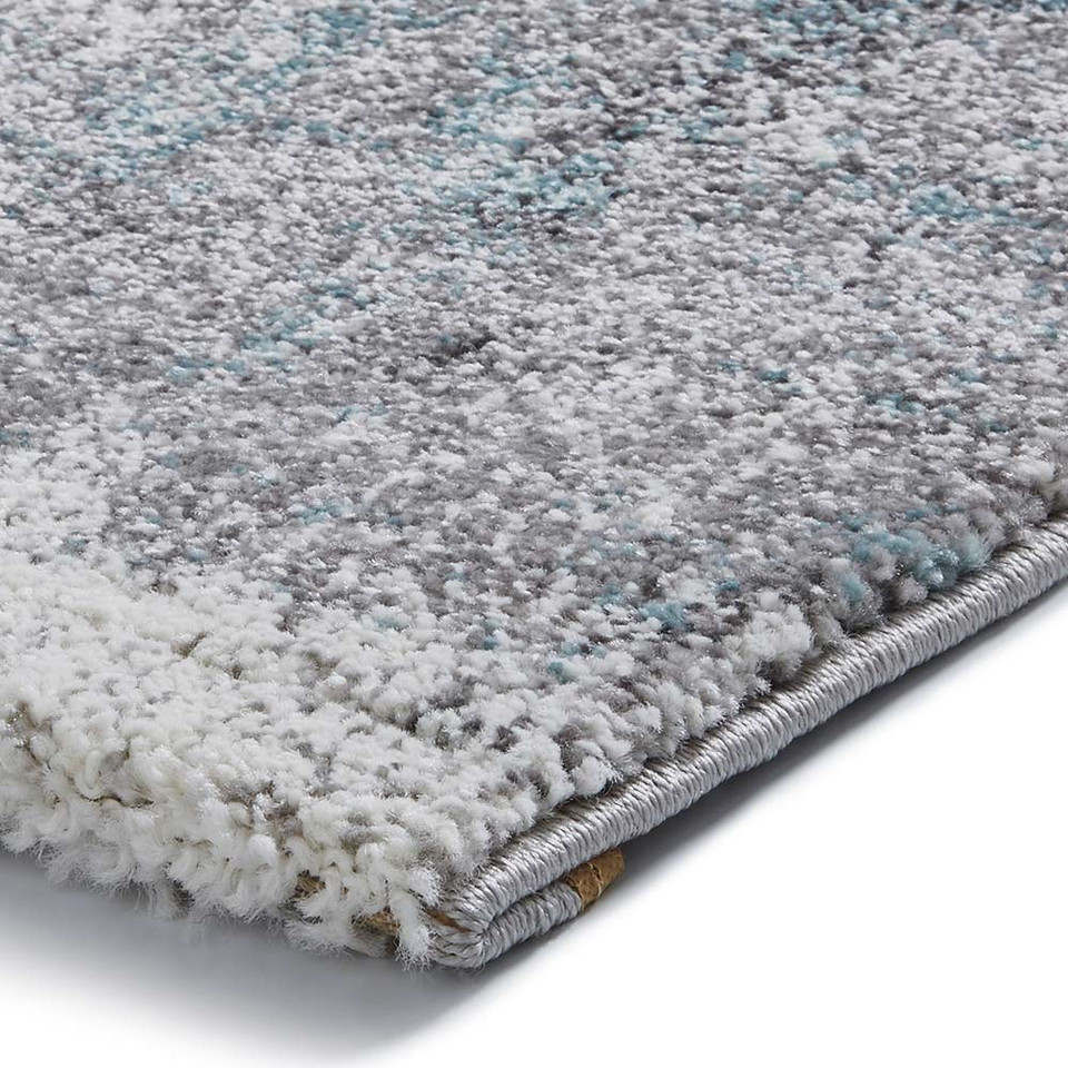 Brooklyn Rug 8595 Ivory Grey Blue