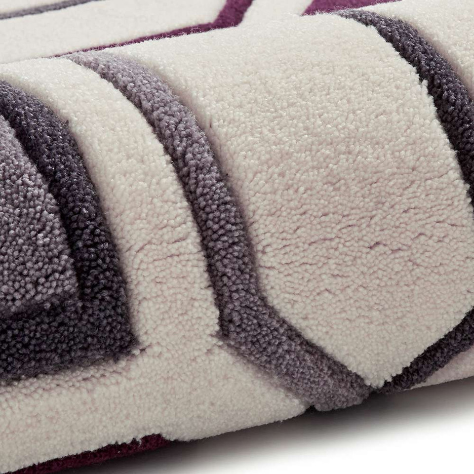Hong Kong Rug 9238 Ivory Purple