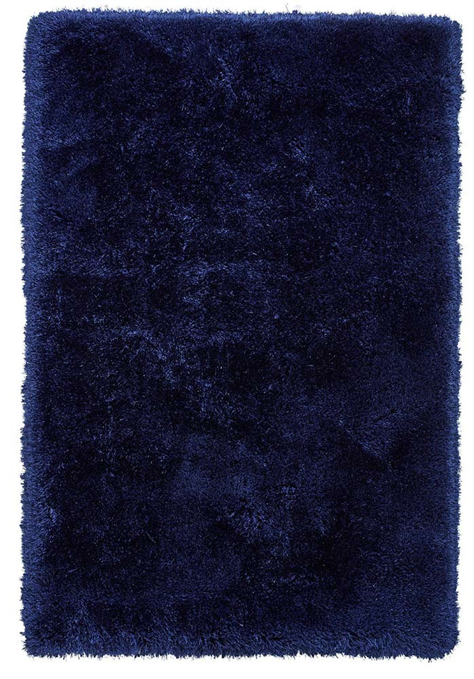 Montana Shaggy Rug Dark Navy