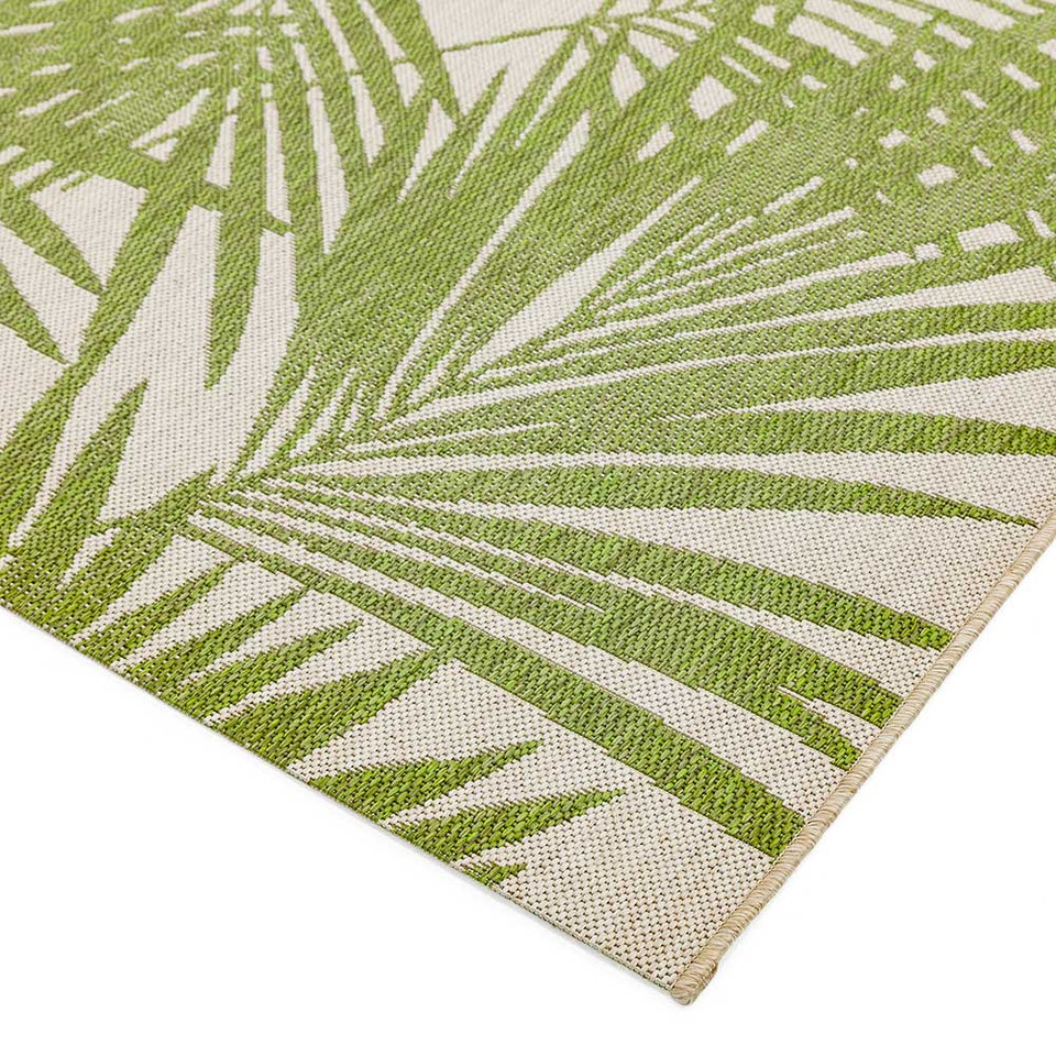 Patio 15 Green Palm Rug