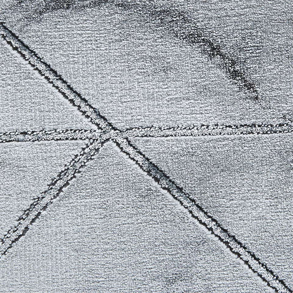Craft 23299 Abstract Ivory Silver Rug