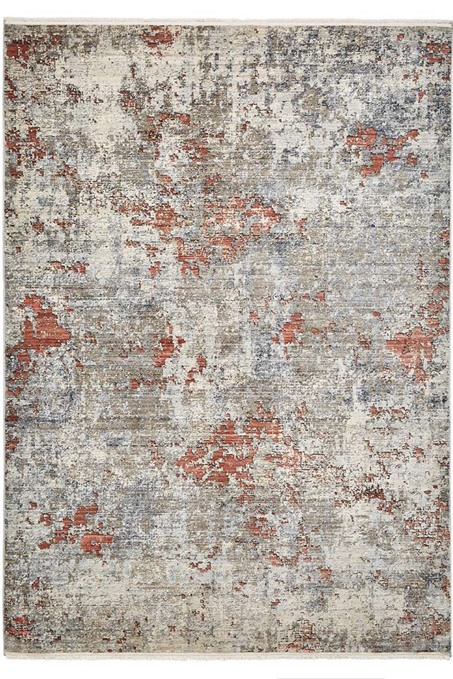 Athena 18597 Abstract Grey Terracotta Rug