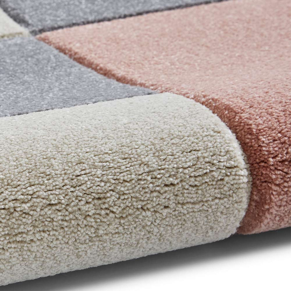 Matrix MT04 Grey Rose Rug