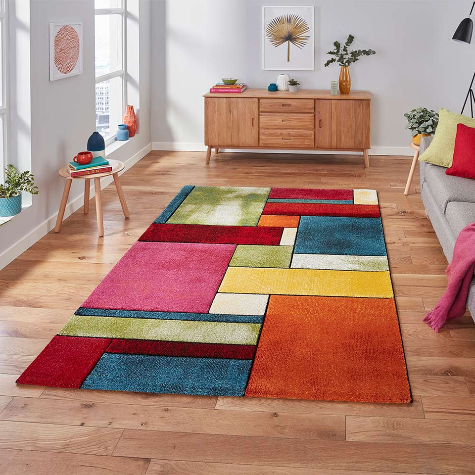 Sunrise 21821 Multi Coloured Rug
