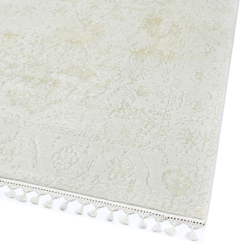 Katherine Carnaby Vintage White Rug