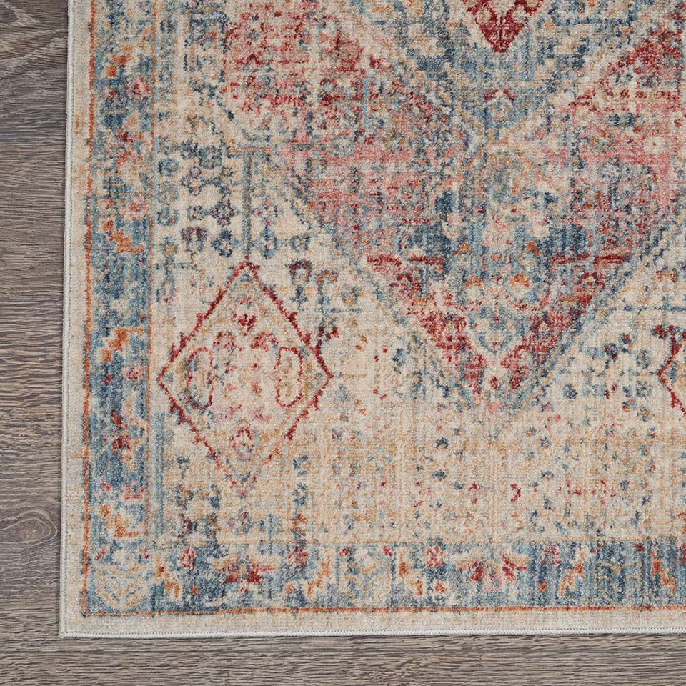 Homestead HMS03 Blue Grey Rug