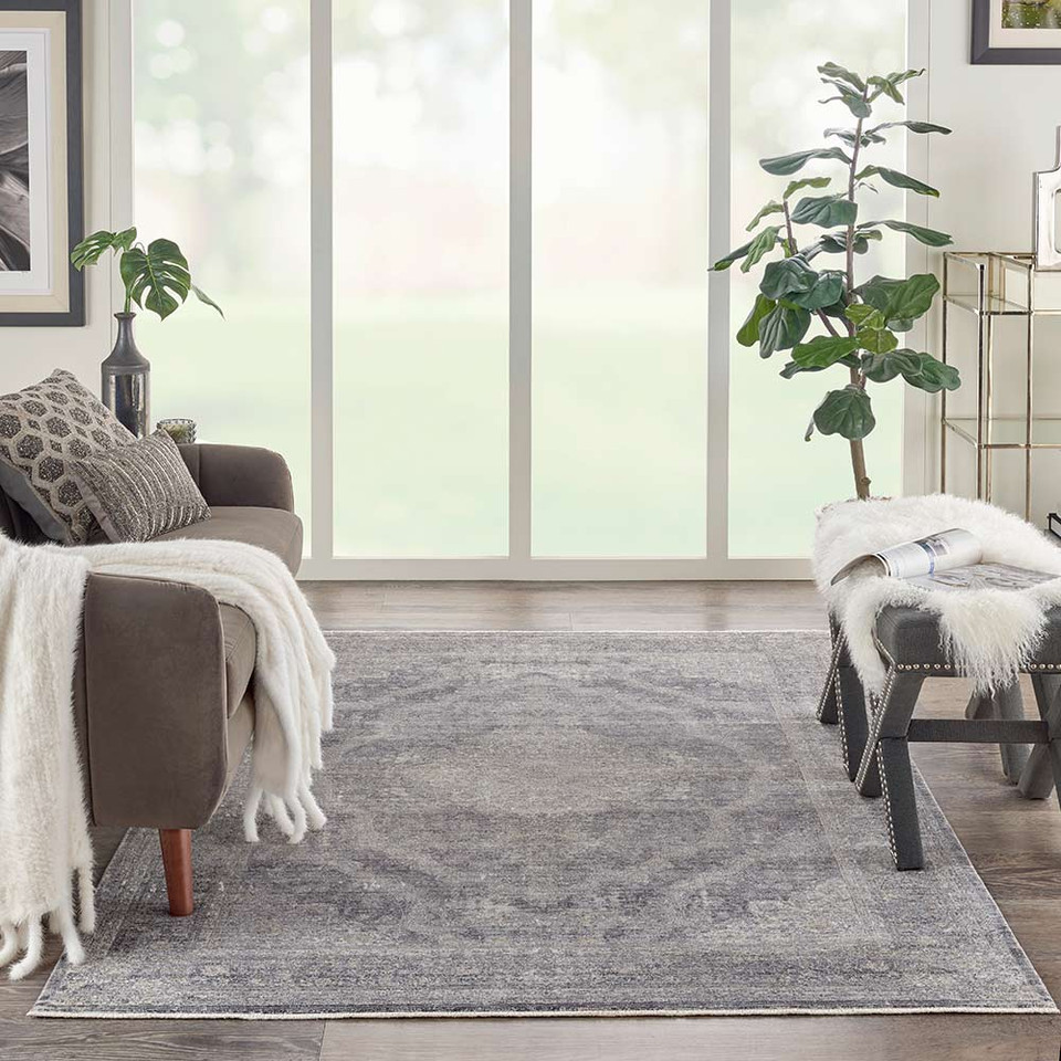 Starry Nights STN05 Charcoal Crème Rug