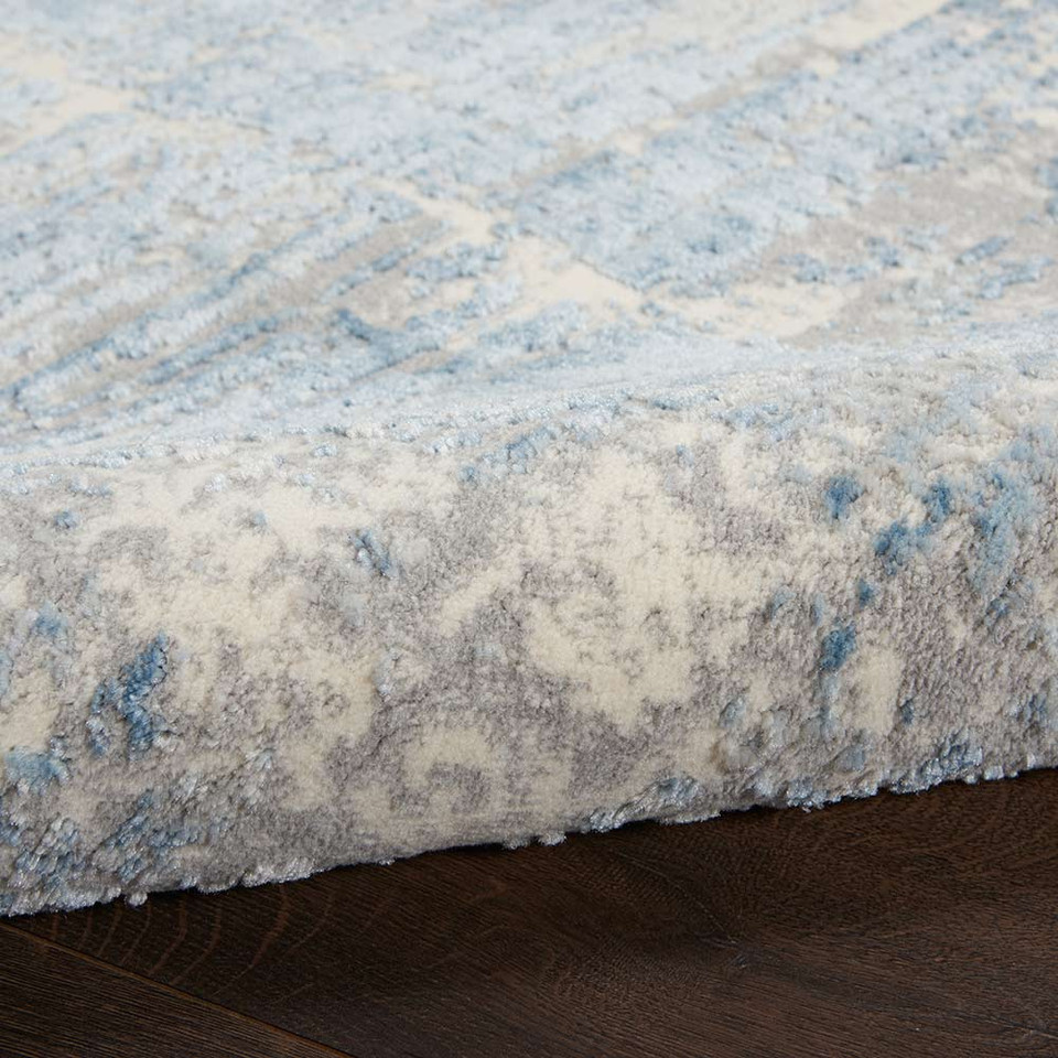 Solace SLA02 Ivory Blue Grey Rug