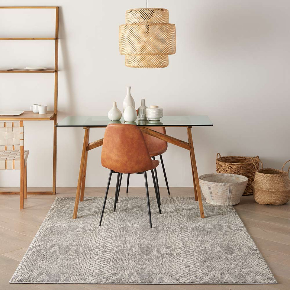 Solace SLA06 Ivory Grey Rug