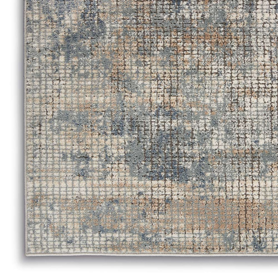 Quarry QUA02 Blue Beige Rug