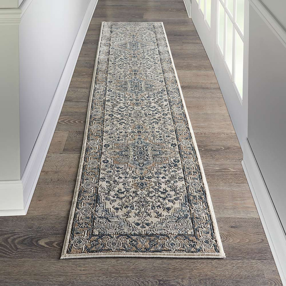 Quarry QUA05 Ivory Grey Rug