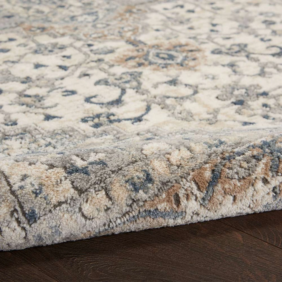 Quarry QUA05 Ivory Grey Rug