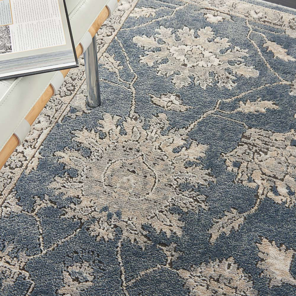 Quarry QUA06 Blue Beige Rug