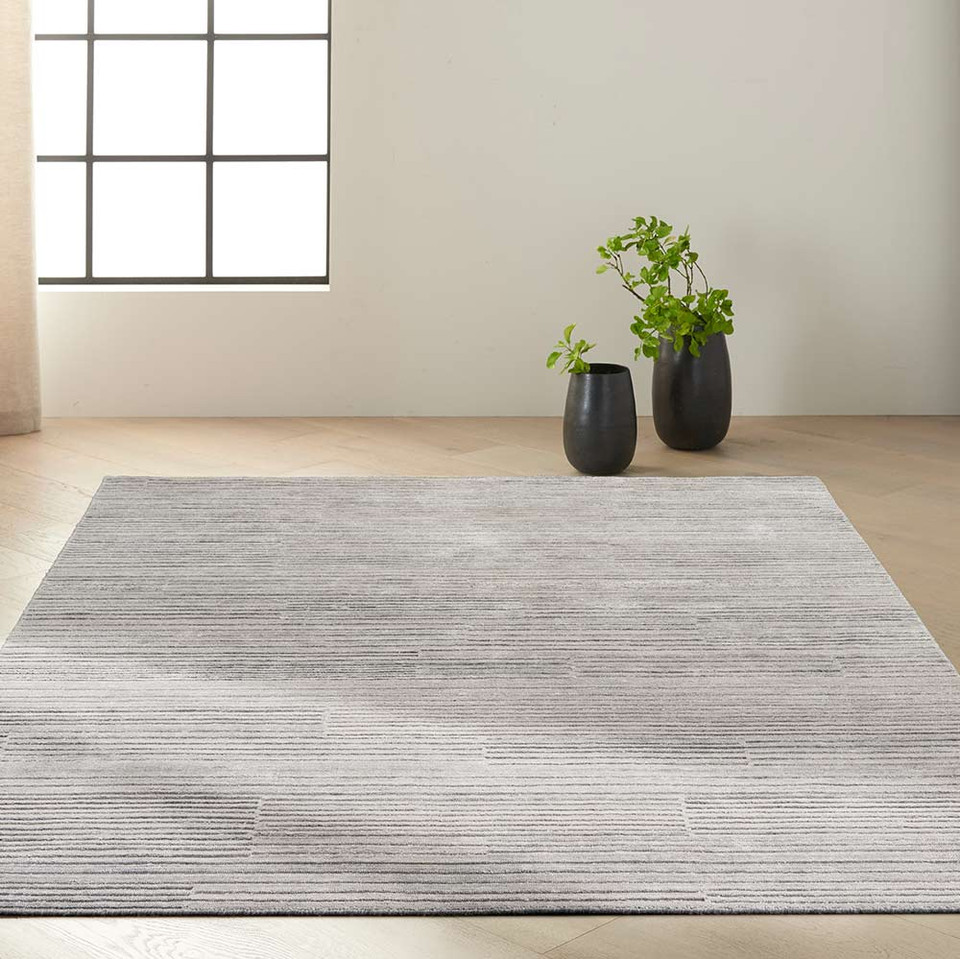 Calvin Klein Ck990 Abyss CK990 Silver Grey Rug