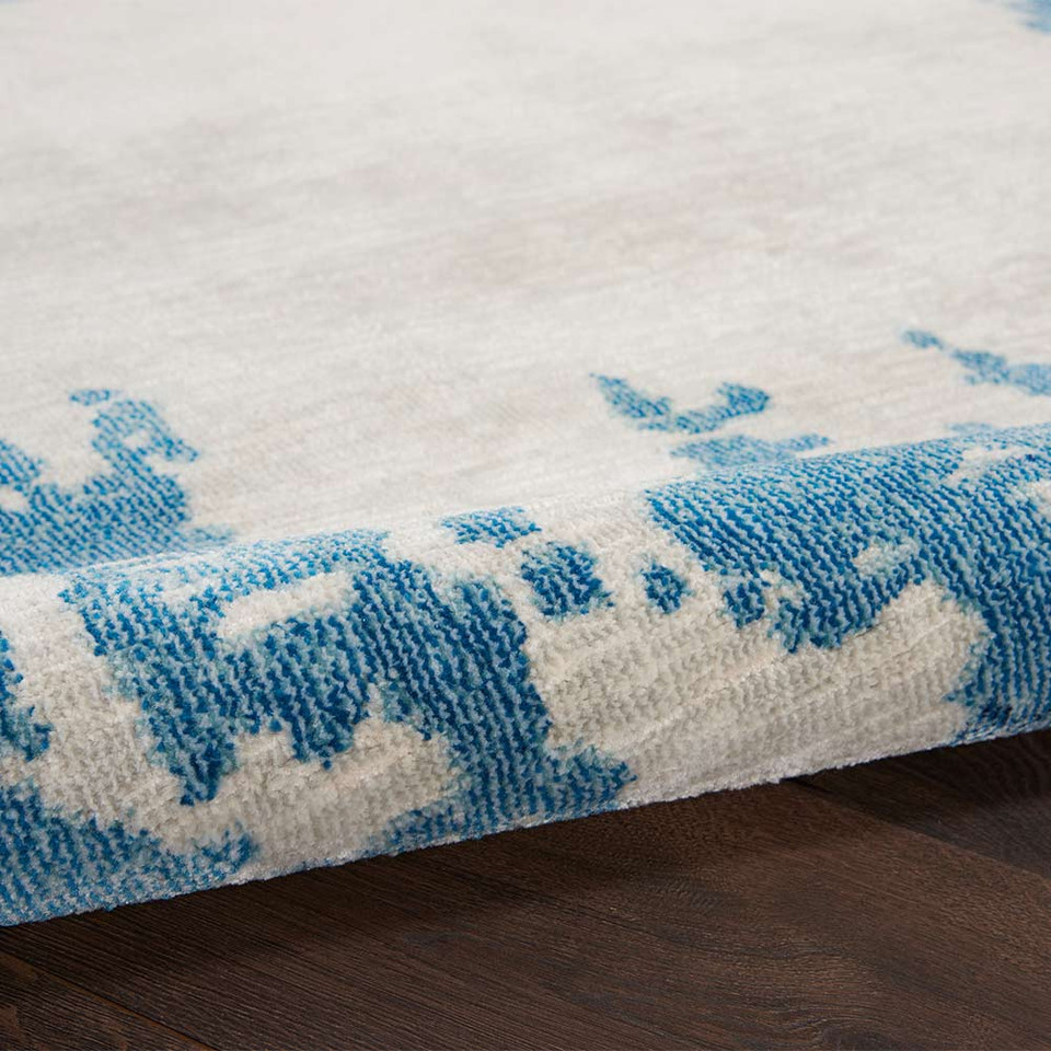 Etchings ETC04 Ivory Blue Rug