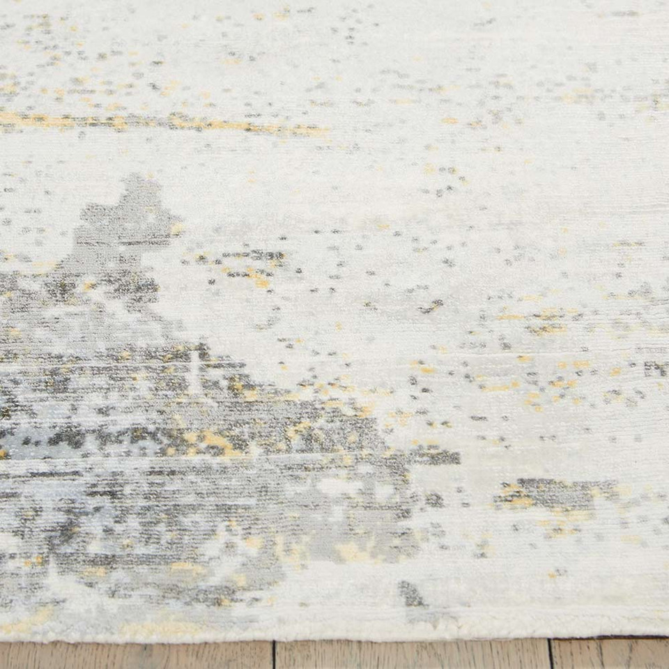 On Sale Kathy Ireland Rug KI371 Ivory Gold 160x226cm