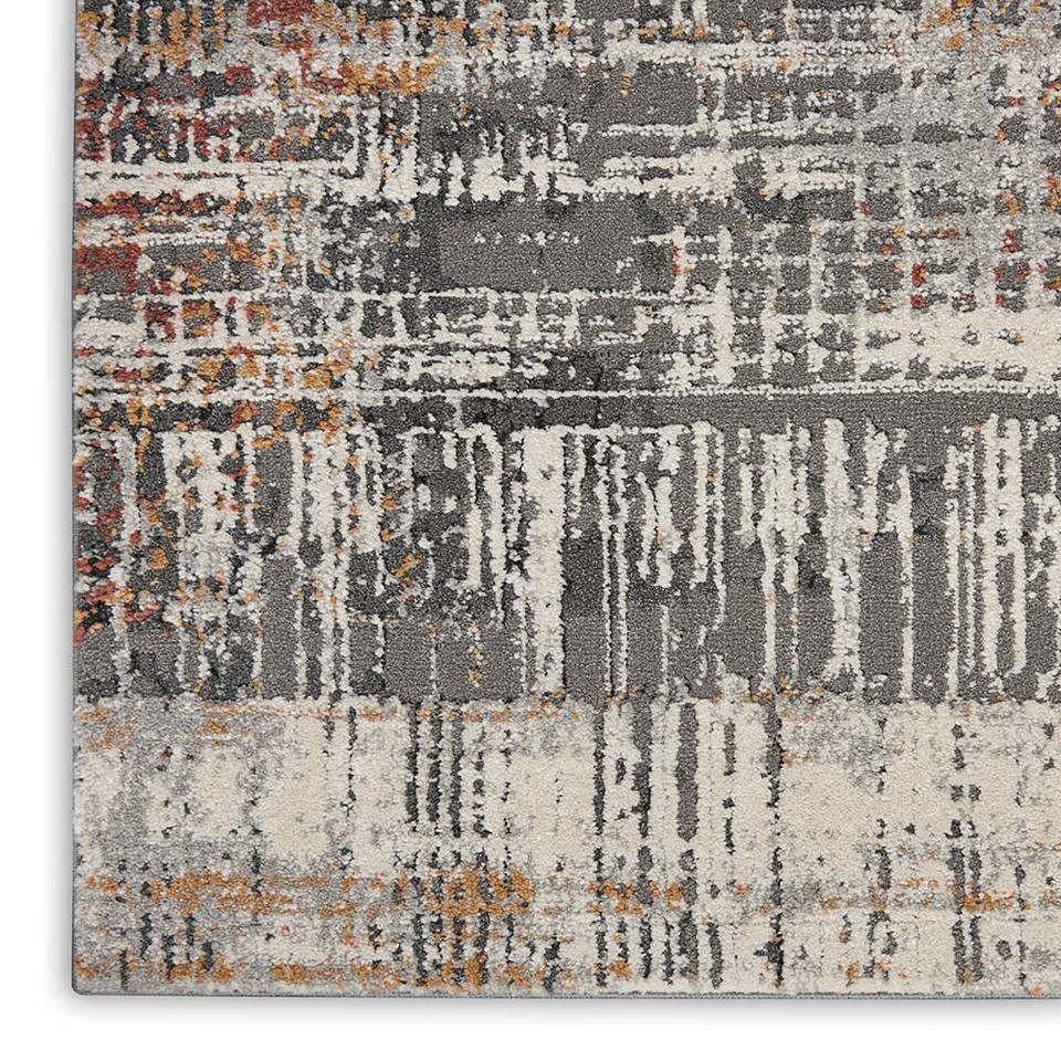 Modern Tangra TNR04 Grey Multi Rug