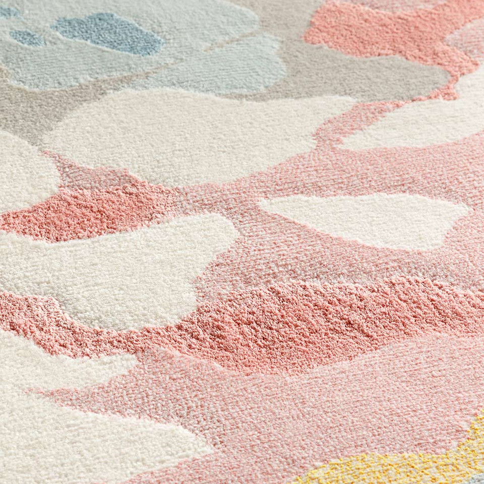 Pink Golden Roses Rug City AK990