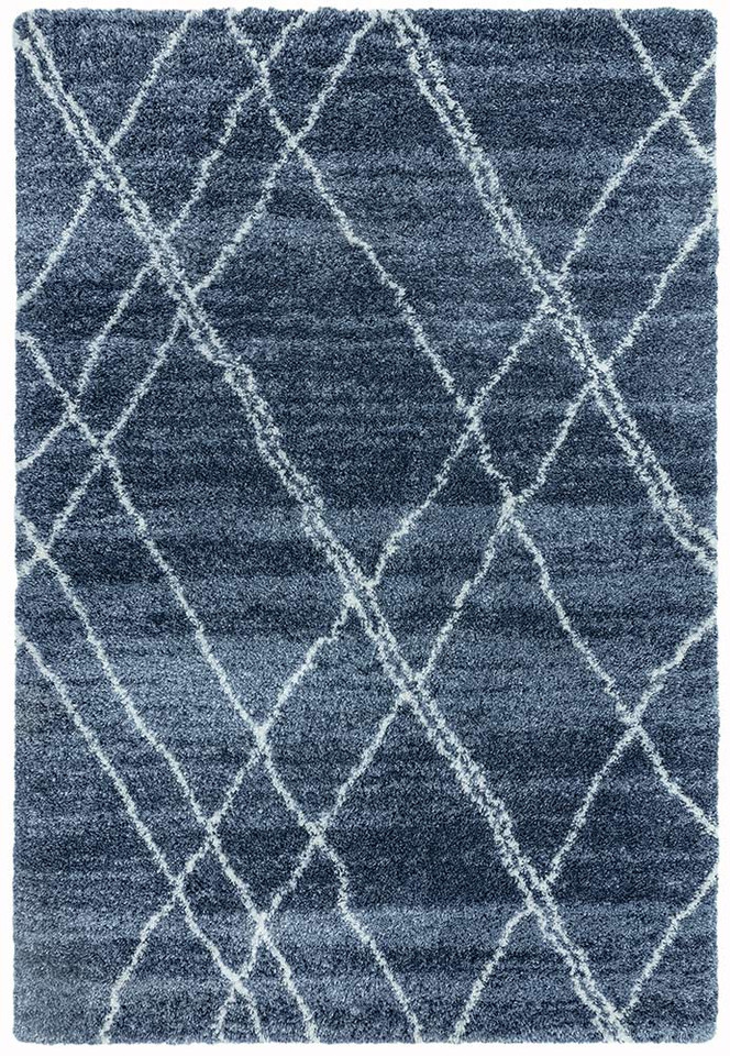 Alto AL01 Blue Cream Moroccan Rug