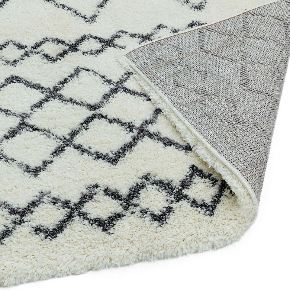 Alto AL02 Cream Grey Moroccan Rug