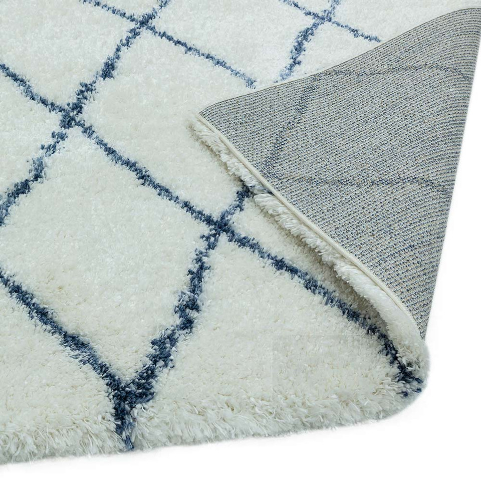 Alto AL03 Cream Blue Moroccan Rug