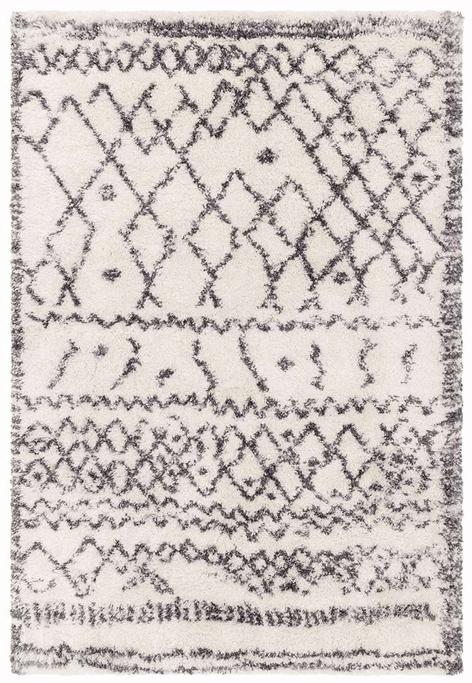 Alto AL04 Cream Grey Moroccan Rug