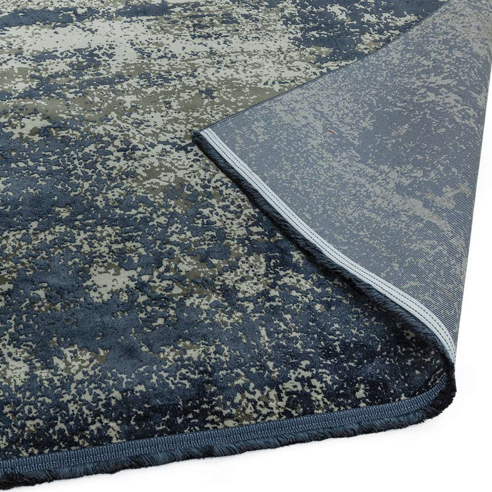 Athera AT02 Sapphire Abstract Rustic Rug