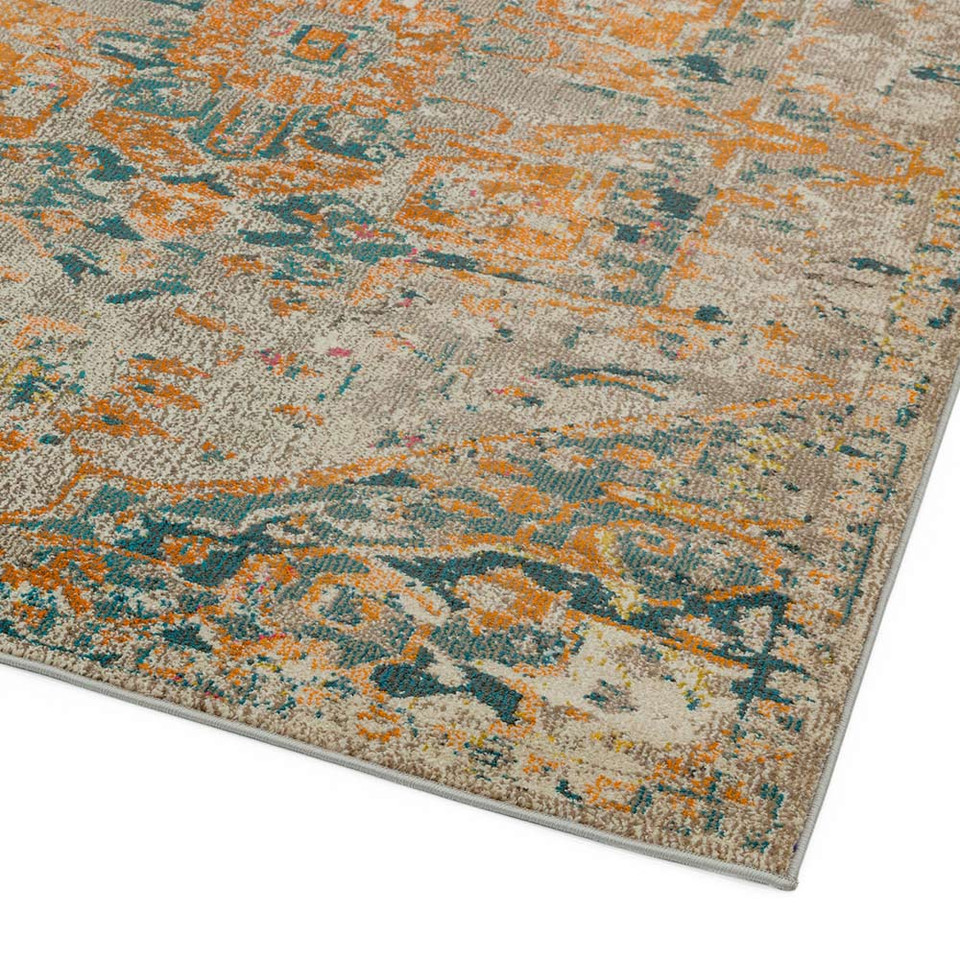 Colores Cloud Arabesque CO02 Abstract Multi Coloured Rug