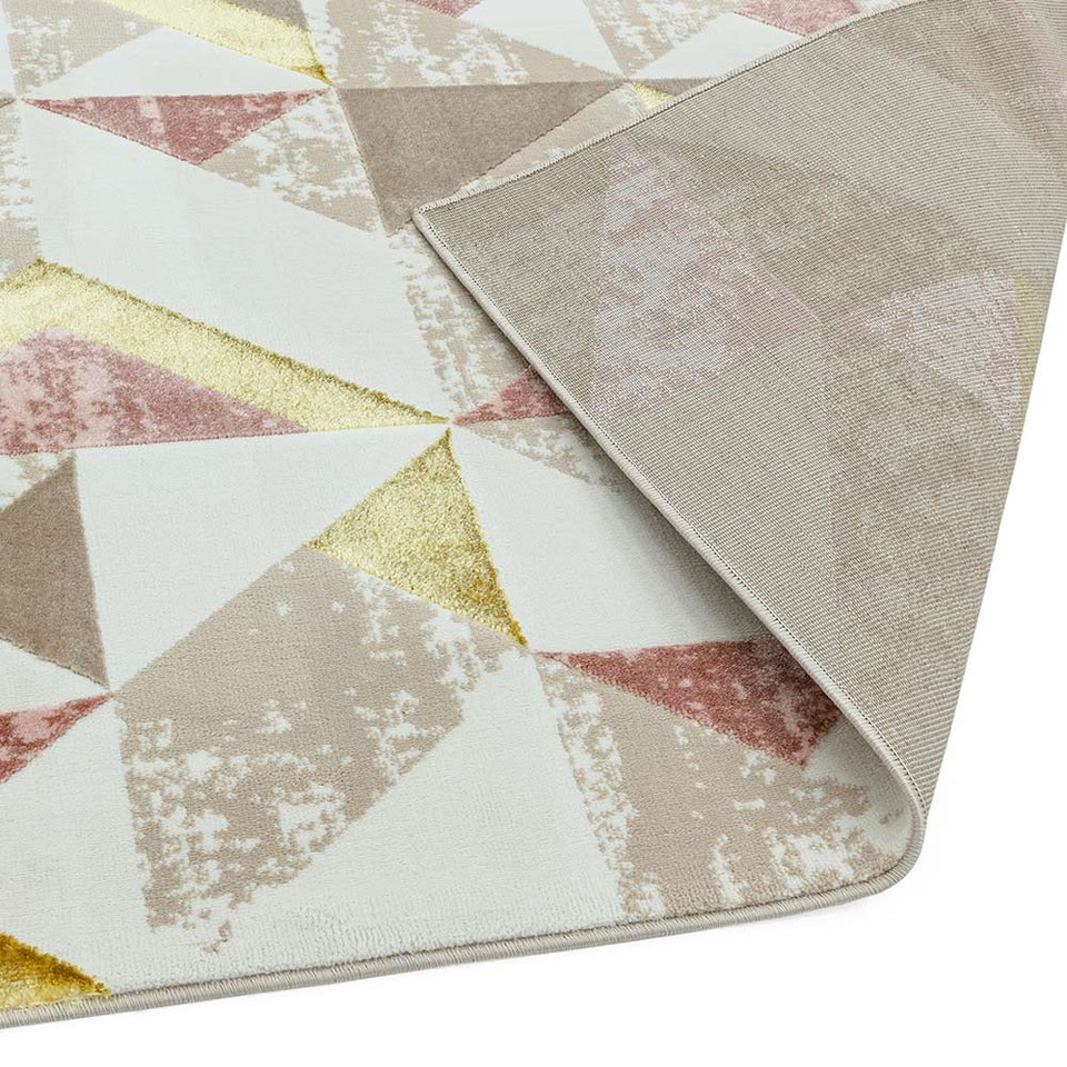 Orion OR10 Flag Pink Geometric Rug