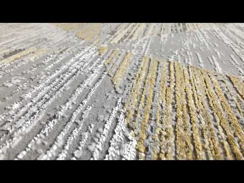 Orion OR12 Blocks Yellow Geometric Rug