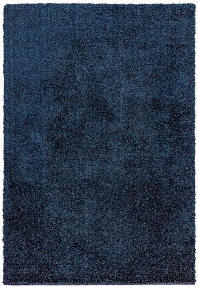 Payton Navy Shaggy Fluffy Rug
