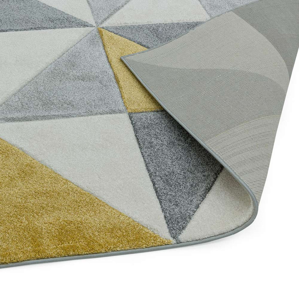 Sketch SK06 Cubic Ochre Geometric Rug
