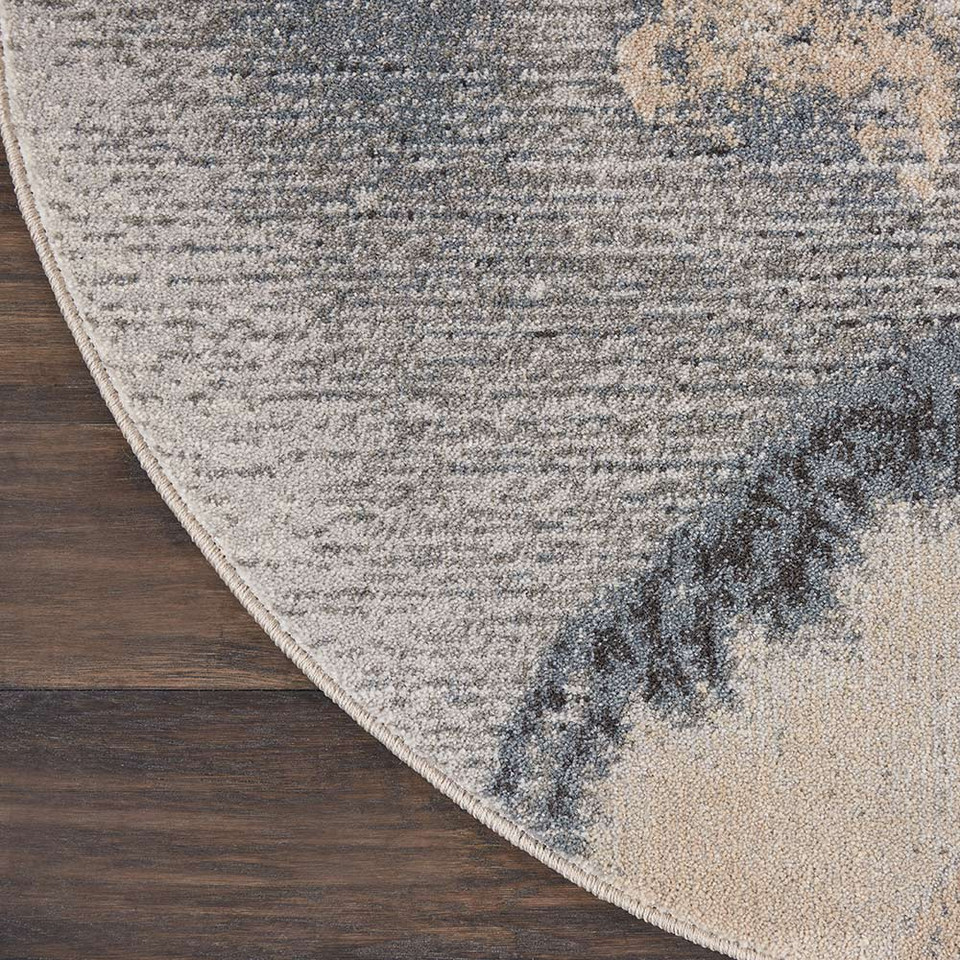 Abstract Maxell Rug MAE08 Grey 160x160 cm