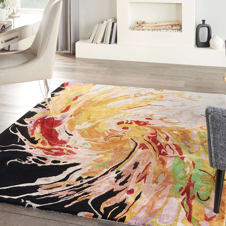 Prismatic PRS21 Multicolour Abstract Rug