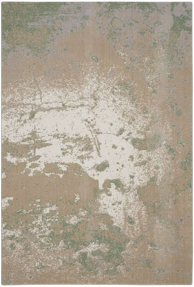 Twilight TWI06 Ivory Green Abstract Rug