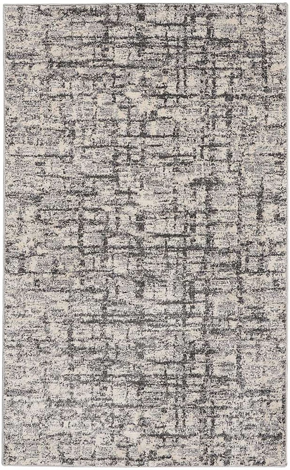 Calvin Klein CK952 Rush Ivory Grey Abstract Rug