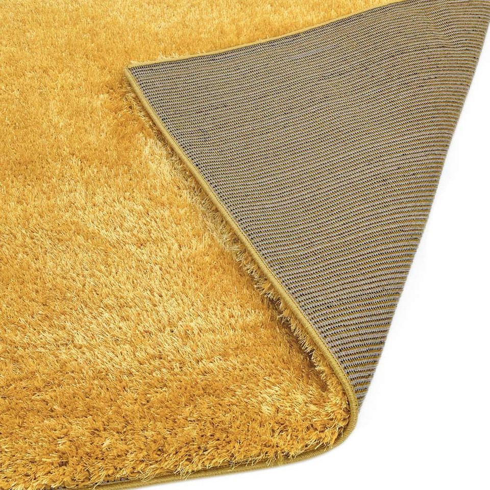 Sale Payton Gold Shaggy Fluffy Rug 120x170