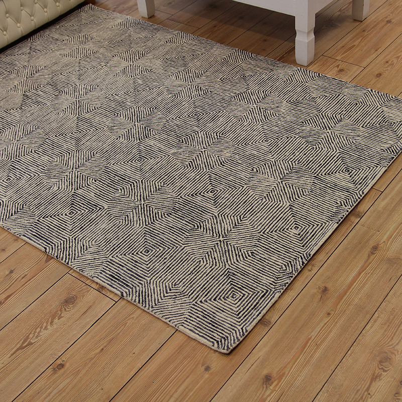 Black White Camden Rugs 160x230cm
