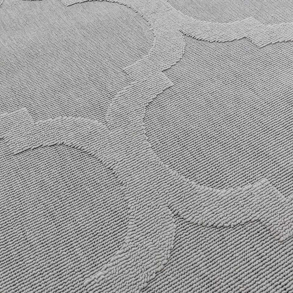 Antibes Outdoor Rug Grey Trellis AN01