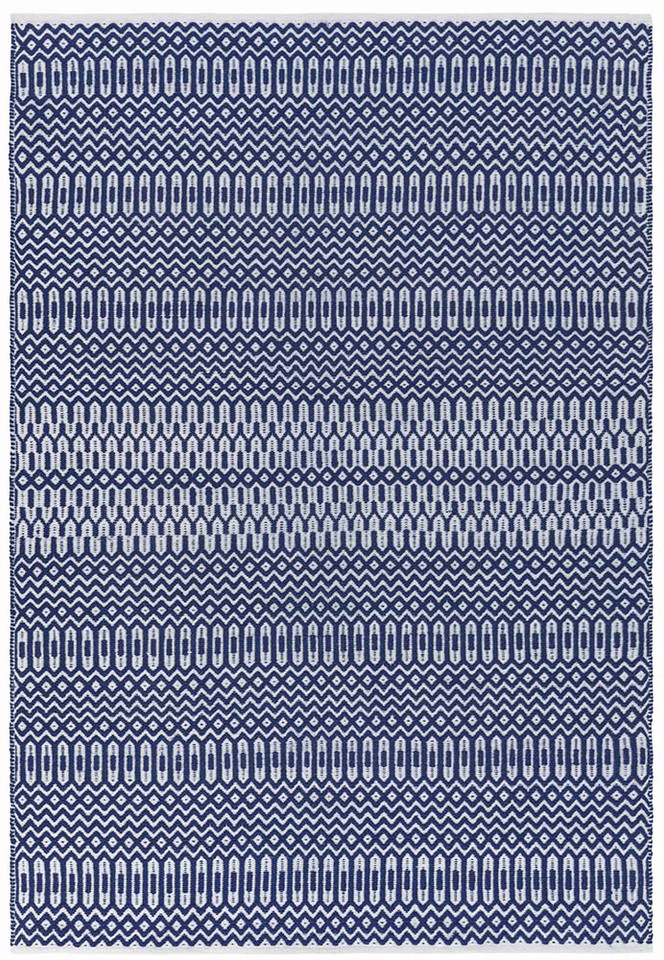 Halsey Reversible Rug Blue