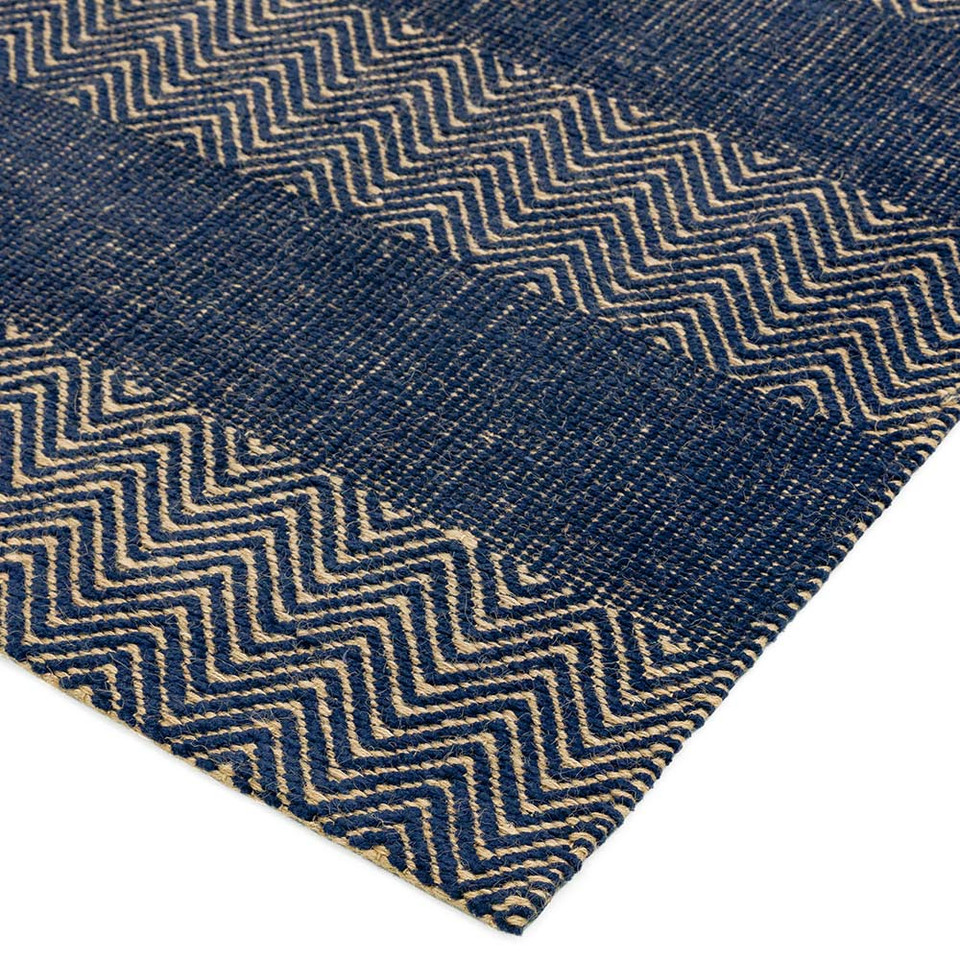 Ives Rug Navy Blue