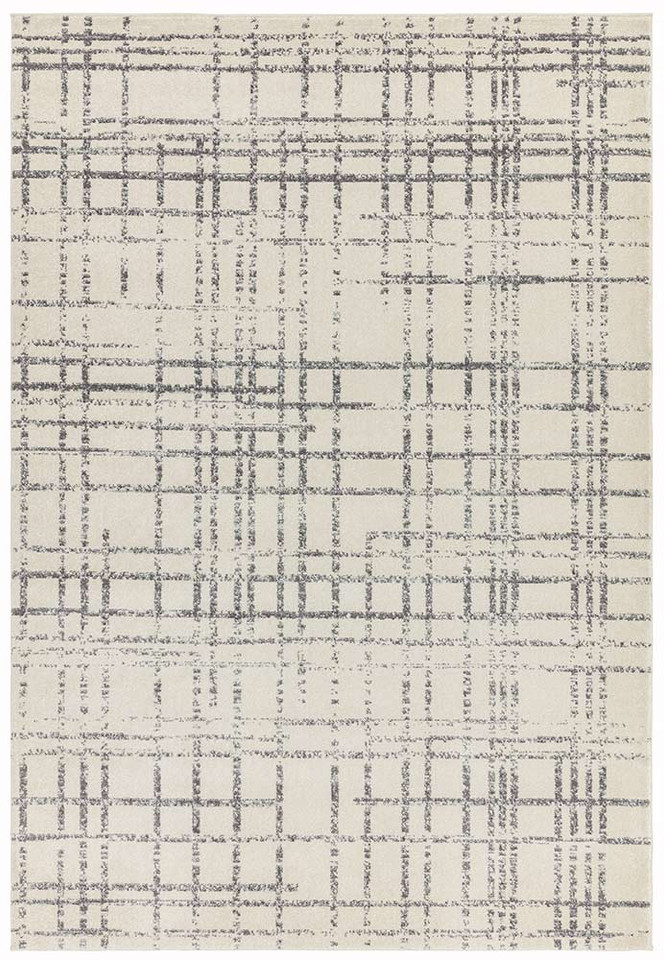 Nova Rug Grid Grey NV31