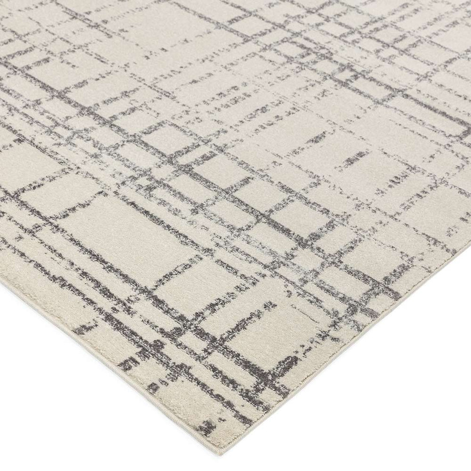 Nova Rug Grid Grey NV31
