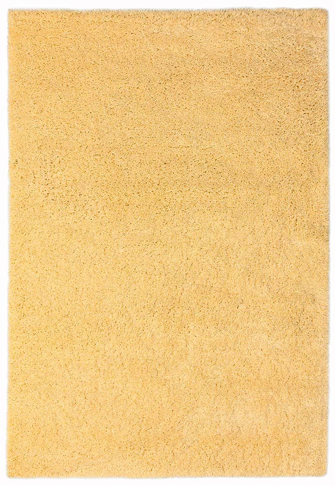 Ritchie Shag Pile Rug Yellow