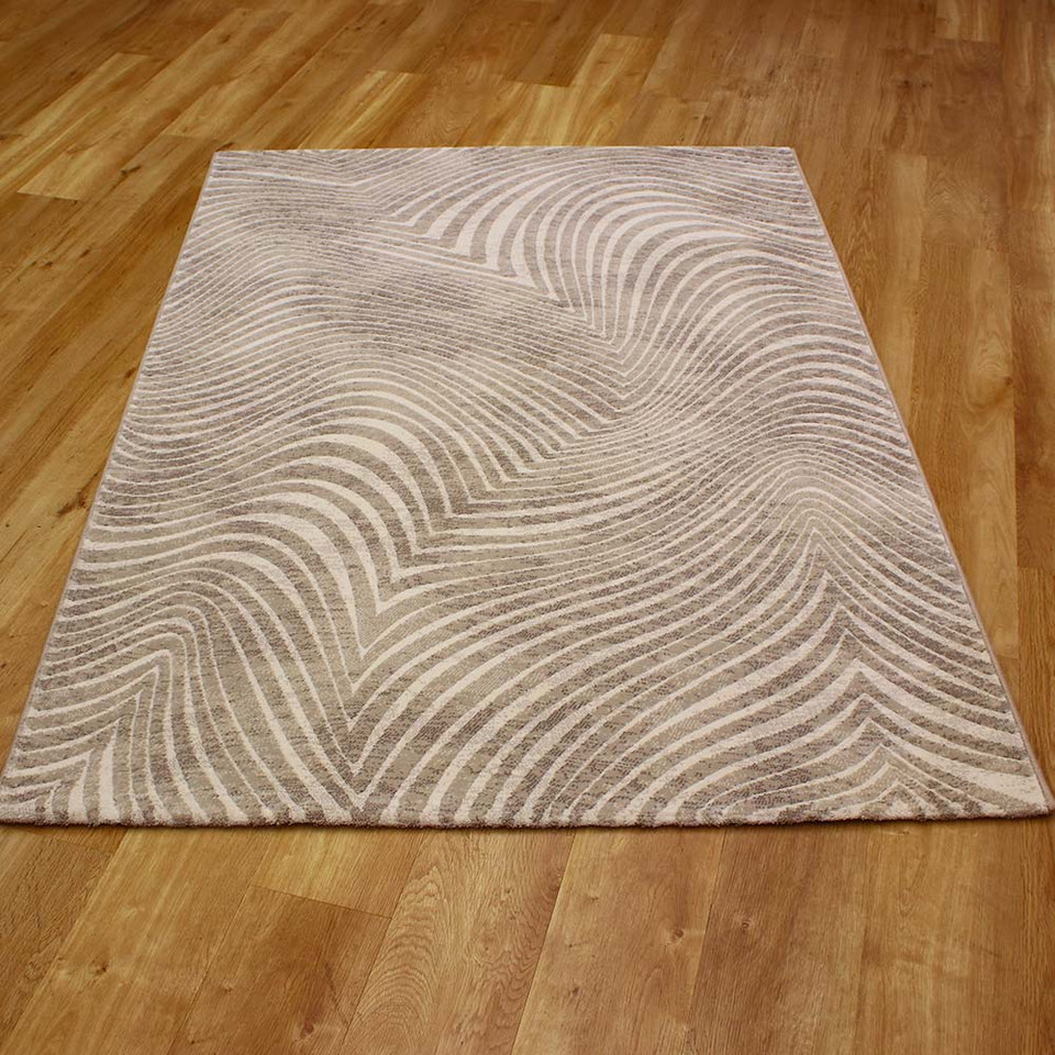 Galleria Zebra Rug Beige Cream
