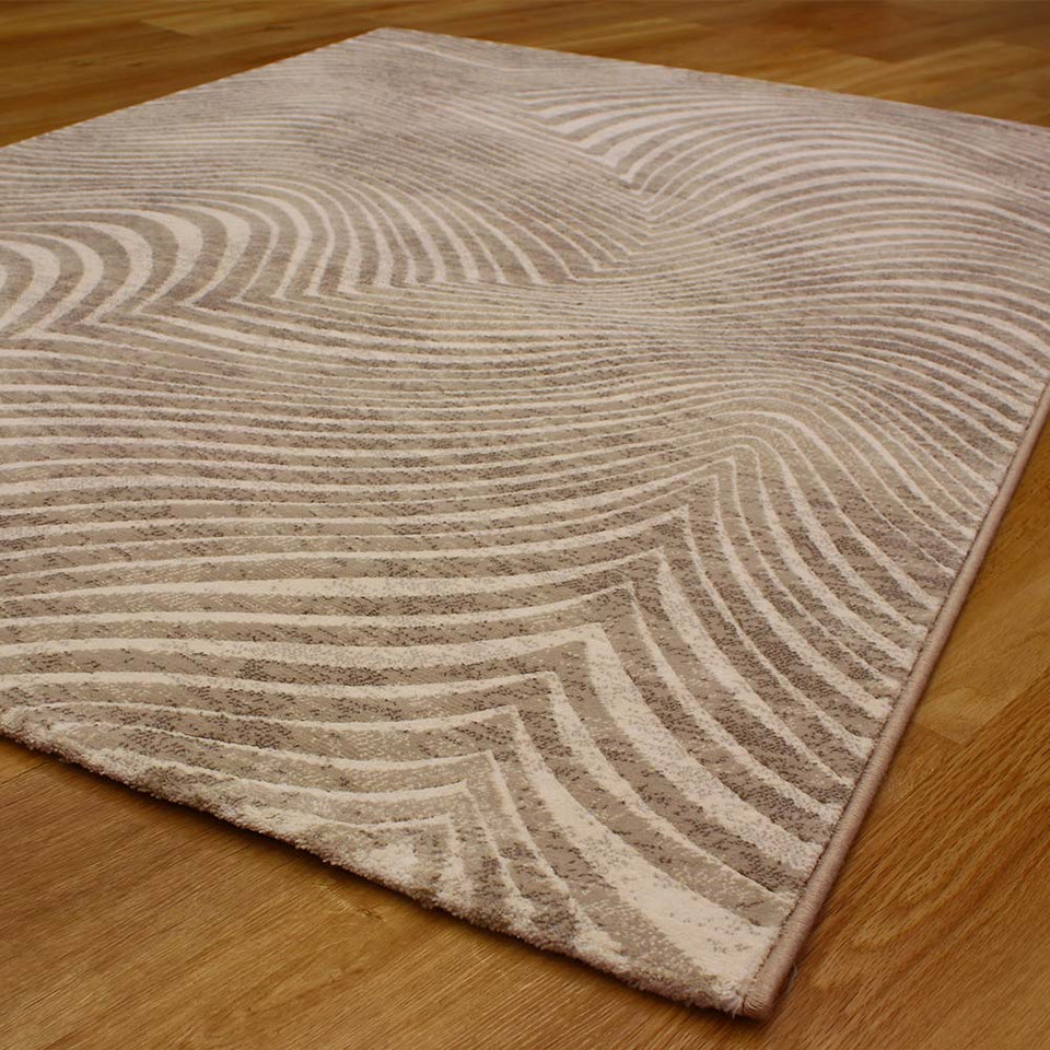 Galleria Zebra Rug Beige Cream