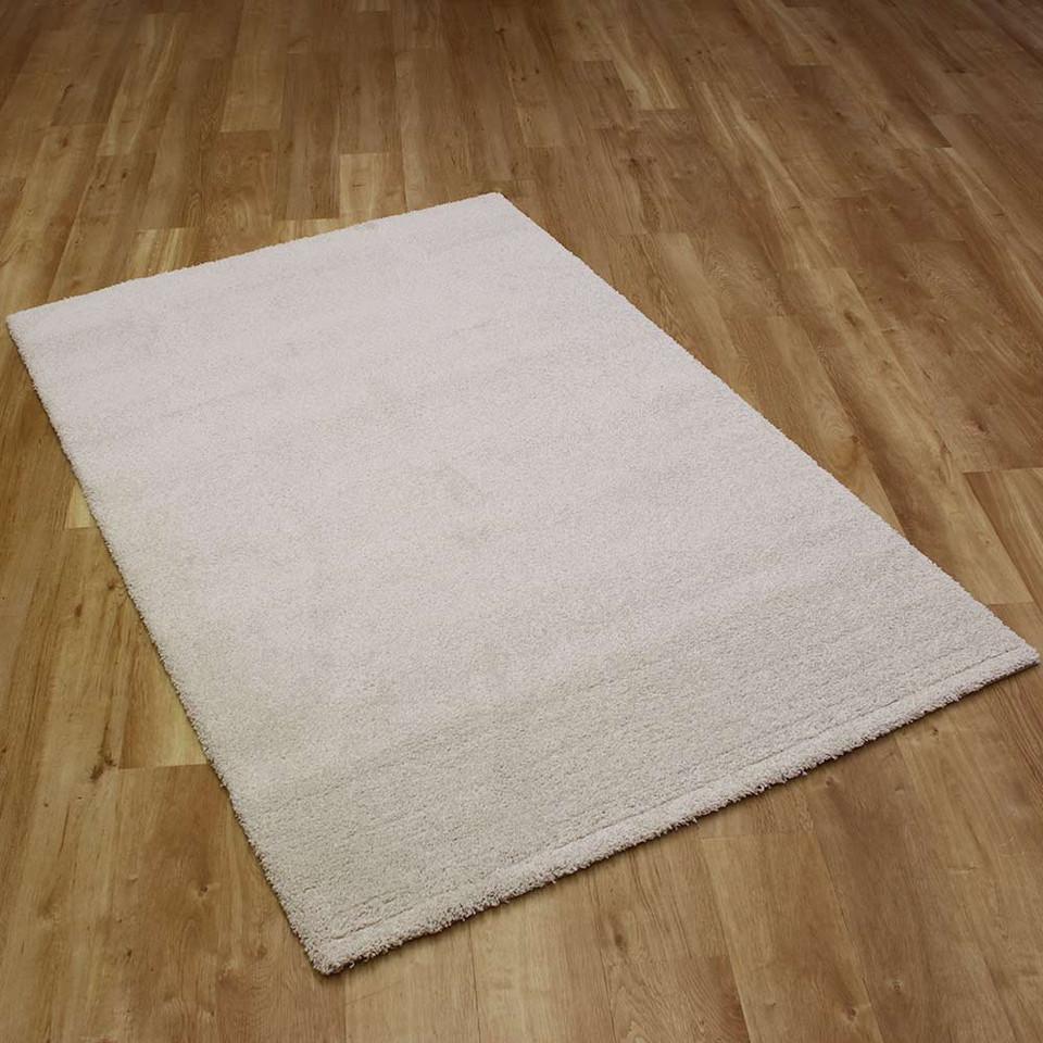 Mehari Plain Cream Rug 6268