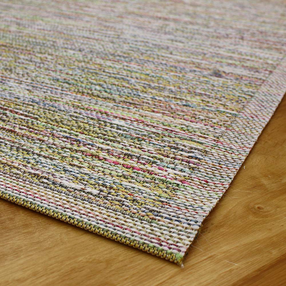 San Rocco Rug Pale Gold Multi