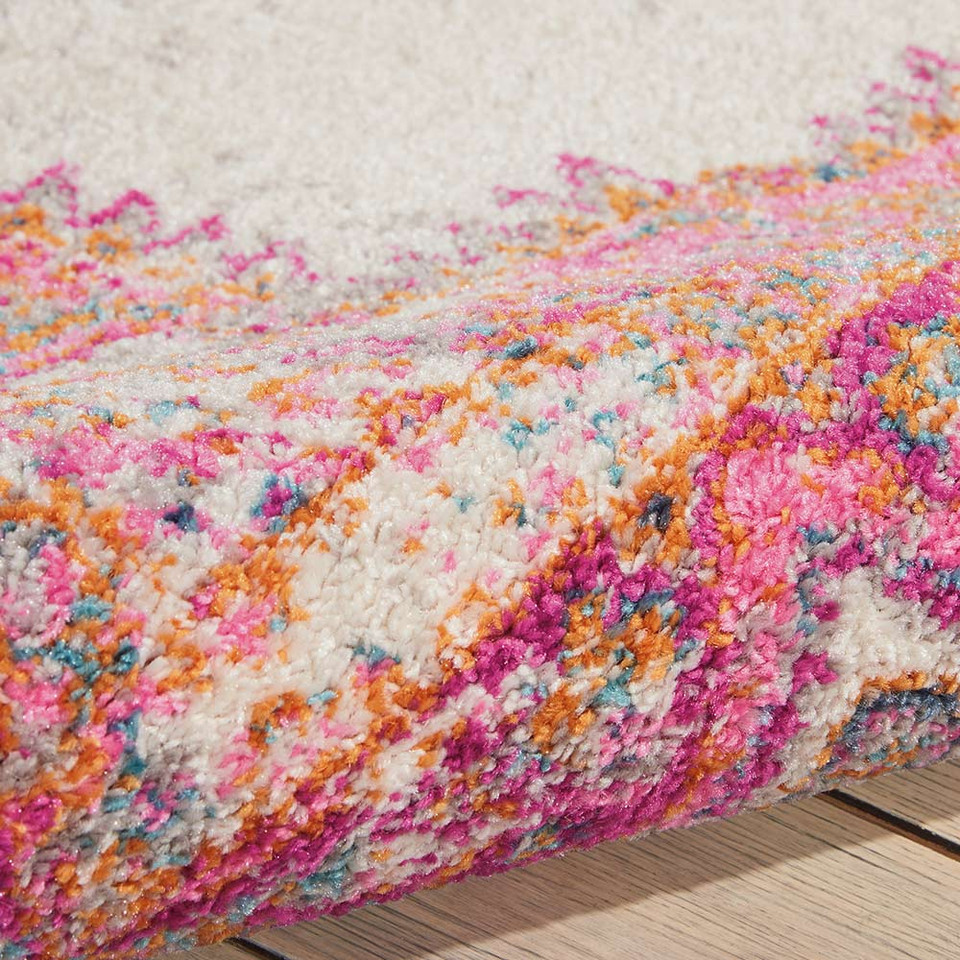 Passion Rug PSN03 Ivory Fuchsia
