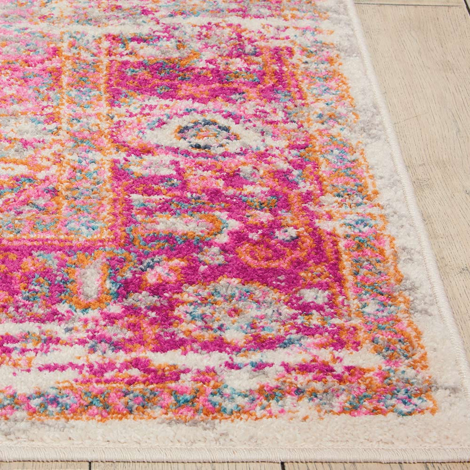 Passion Rug PSN03 Ivory Fuchsia